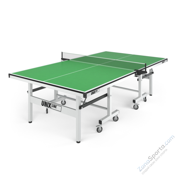 Профессиональный теннисный стол Unix Line 25 mm MDF (Green) Профессиональный теннисный стол Unix Line 25 mm MDF (Green)