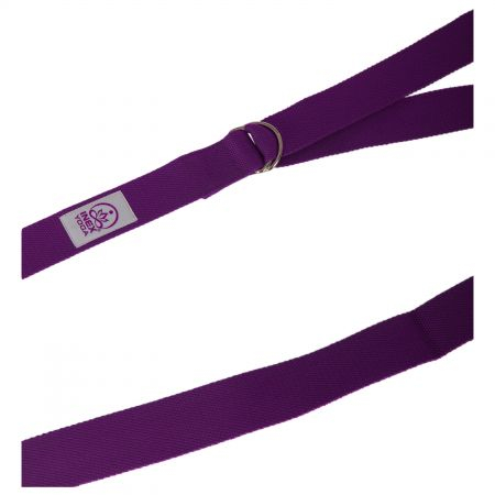Ремень для йоги INEX Stretch Strap 240 см, фиолетовый Ремень для йоги INEX Stretch Strap 240 см, фиолетовый