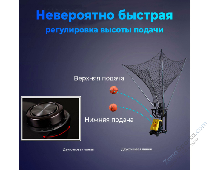 Робот баскетбольный для подачи мячей DFC RB100 Робот баскетбольный для подачи мячей DFC RB100