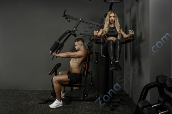 Силовая станция трехпозиционная Altezani Gym 001 Силовая станция трехпозиционная Altezani Gym 001