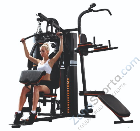 Силовая станция трехпозиционная Altezani Gym 001 Силовая станция трехпозиционная Altezani Gym 001