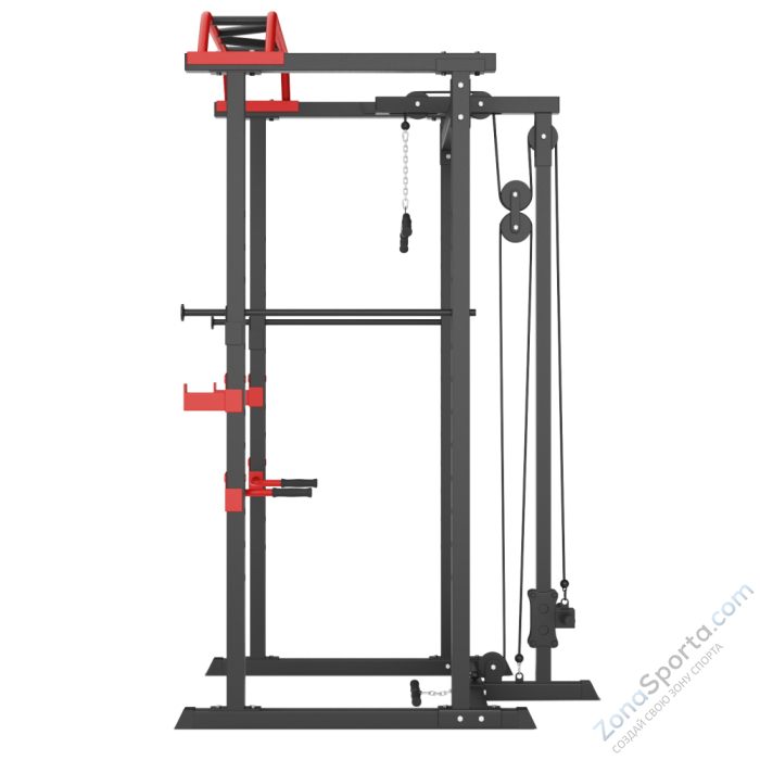 Силовая рама Unix Fit многофункциональная с тягой (300 кг) Силовая рама Unix Fit многофункциональная с тягой (300 кг)