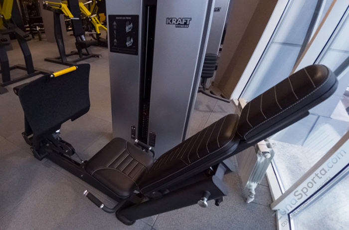 Силовой тренажер Жим ногами сидя/икроножные сидя Kraft Fitness KFDXLPC Силовой тренажер Жим ногами сидя/икроножные сидя Kraft Fitness KFDXLPC