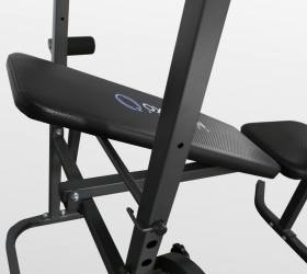 Скамья силовая черная Oxygen Fitness Akron Скамья силовая черная Oxygen Fitness Akron