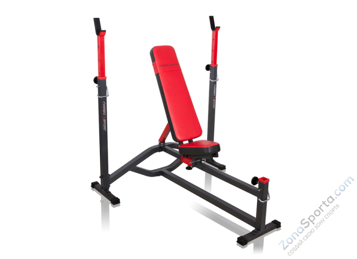 Скамья для жима лежа универсальная регулируемая Marbo Sport MS-L105 Скамья для жима лежа универсальная регулируемая Marbo Sport MS-L105