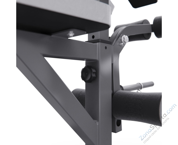 Скамья со стойками под штангу DFC D705