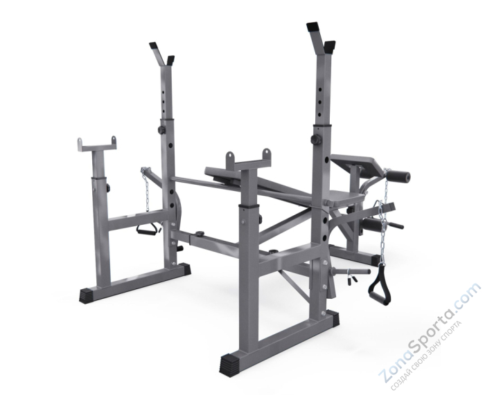 Скамья со стойками под штангу DFC D707 Master S Скамья со стойками под штангу DFC D707 Master S