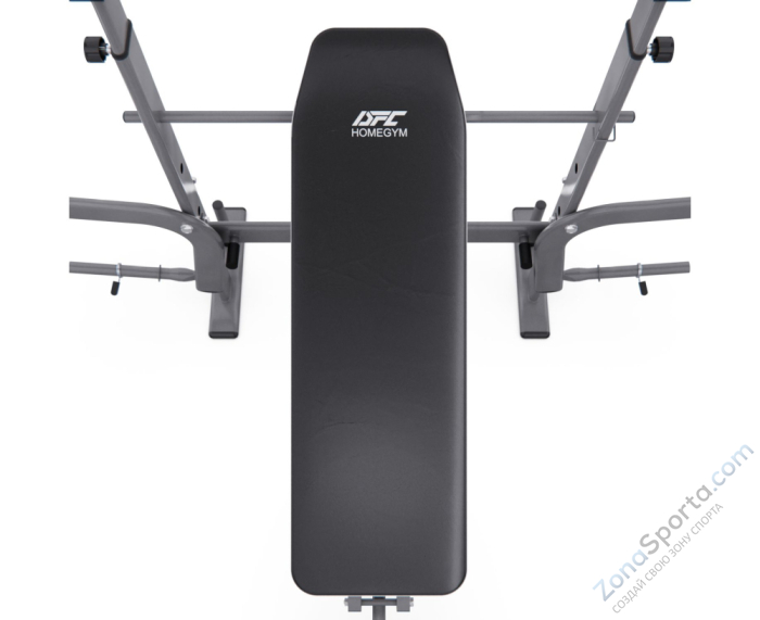 Скамья со стойками под штангу широкий хват DFC D702 PRO Скамья со стойками под штангу широкий хват DFC D702 PRO