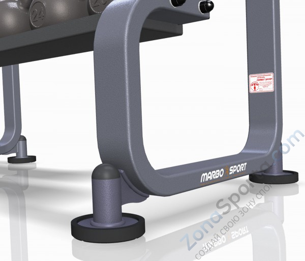 Стойка для хранения гирь Marbo Sport MP-S210 Стойка для хранения гирь Marbo Sport MP-S210