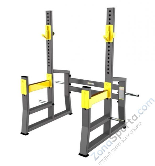 Стойка для приседания и жима с ограничителями (Squat Rack) A-3150 Стойка для приседания и жима с ограничителями (Squat Rack) A-3150