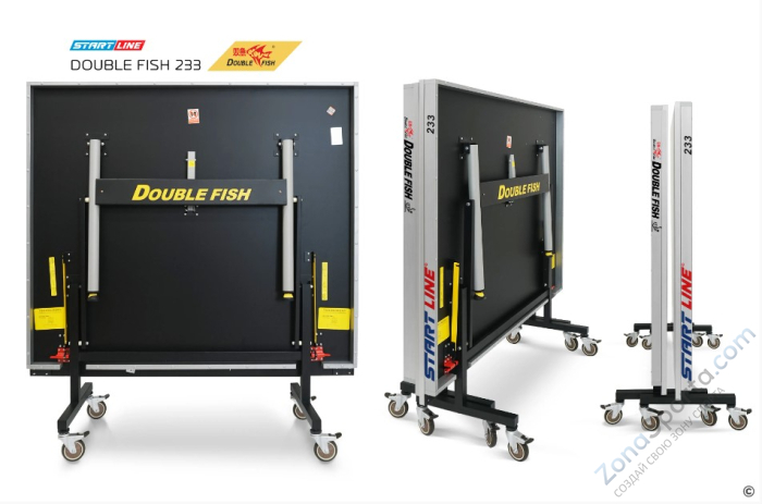 Стол теннисный Double Fish 233 синий Стол теннисный Double Fish 233 синий