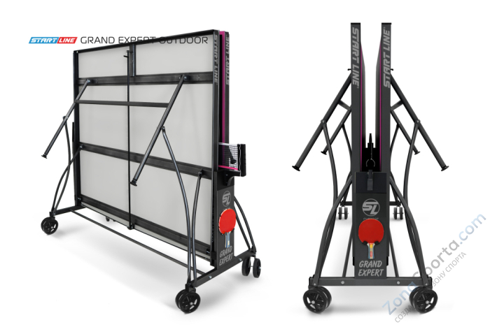 Стол теннисный Grand Expert 6 Всепогодный Black Стол теннисный Grand Expert 6 Всепогодный Black