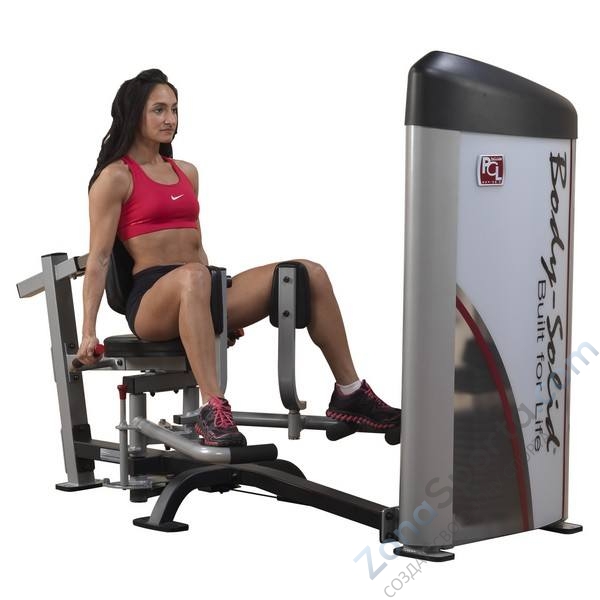 Сведение/Разведение ног сидя Body Solid с весовым стеком 72,5 кг Сведение/Разведение ног сидя Body Solid с весовым стеком 72,5 кг