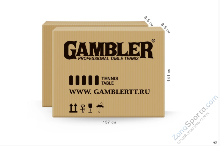 Теннисный стол Gambler Edition blue Теннисный стол Gambler Edition blue