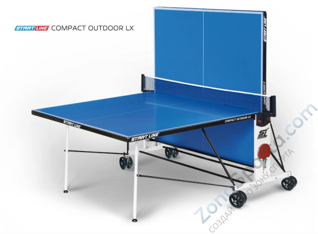 Теннисный стол Start Line Compact Outdoor-2 LX Синий Теннисный стол Start Line Compact Outdoor-2 LX Синий