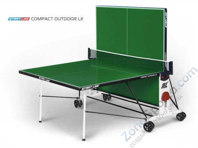 Теннисный стол Start Line Compact Outdoor-2 LX Зеленый Теннисный стол Start Line Compact Outdoor-2 LX Зеленый