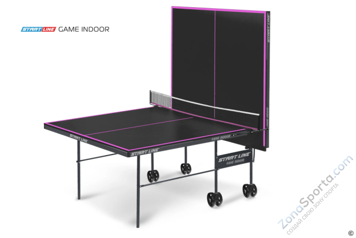 Теннисный стол Start Line Game Indoor с сеткой Black Теннисный стол Start Line Game Indoor с сеткой Black