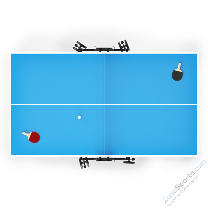 Теннисный стол Unix Line Compact indoor 18mm MDF (Blue) Теннисный стол Unix Line Compact indoor 18mm MDF (Blue)