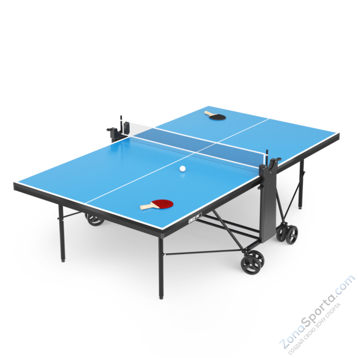 Теннисный стол Unix Line Compact indoor 18mm MDF (Blue) Теннисный стол Unix Line Compact indoor 18mm MDF (Blue)