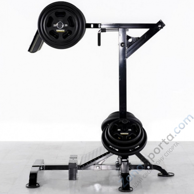 Тренажер для приседаний Powertec TM Squat Calf L-SC13 Тренажер для приседаний Powertec TM Squat Calf L-SC13
