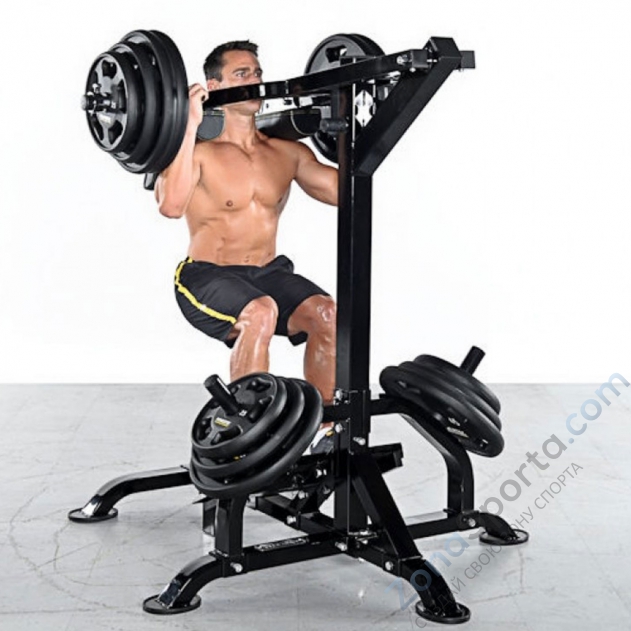 Тренажер для приседаний Powertec TM Squat Calf L-SC13 Тренажер для приседаний Powertec TM Squat Calf L-SC13