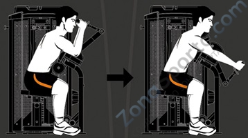 Трицепс машина Steel Flex Hope HTE1200 Трицепс машина Steel Flex Hope HTE1200