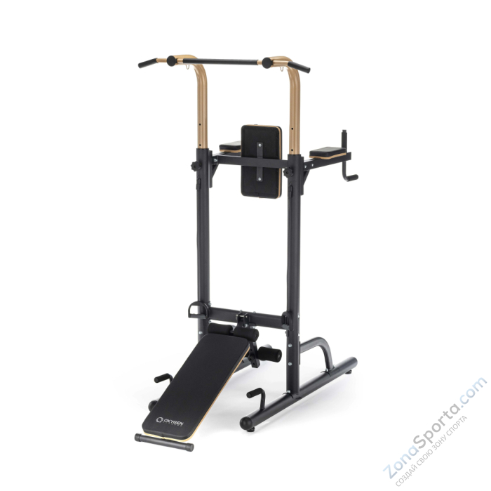 Турник 3 в 1 со скамьей домашний Oxygen Fitness Logan Турник 3 в 1 со скамьей домашний Oxygen Fitness Logan