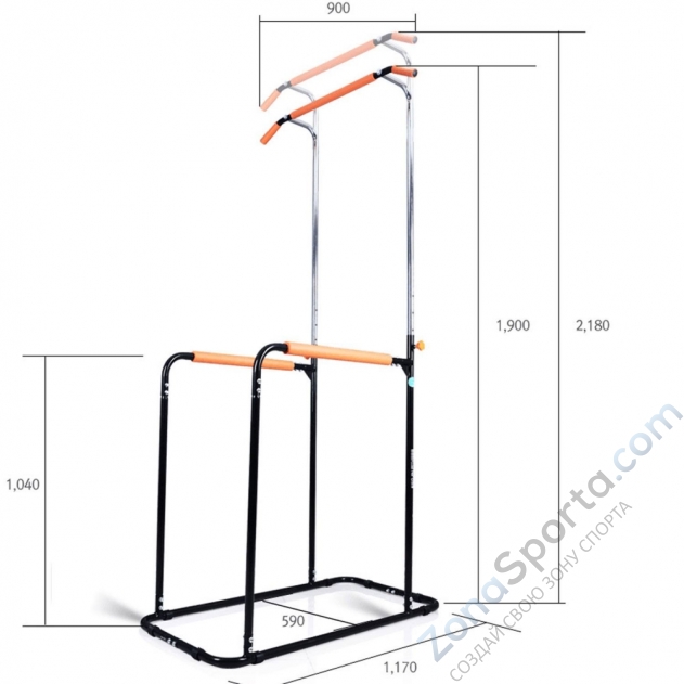Турник - брусья DFC Power Tower G006 Турник - брусья DFC Power Tower G006