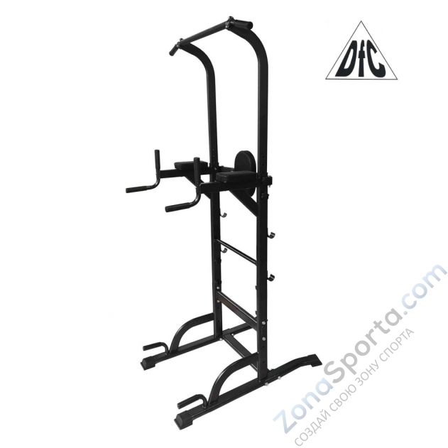 Турник - брусья со скамьей и опциями DFC Power Tower G010 Турник - брусья со скамьей и опциями DFC Power Tower G010