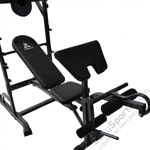 Турник - брусья со скамьей и опциями DFC Power Tower G010 Турник - брусья со скамьей и опциями DFC Power Tower G010