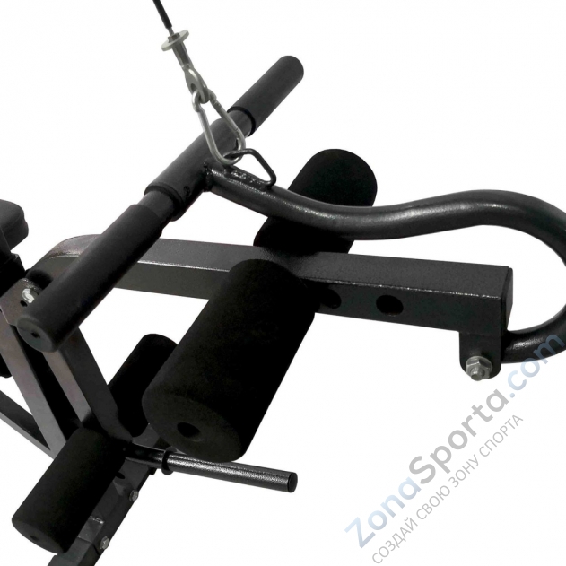 Турник - брусья со скамьей и опциями DFC Power Tower G010 Турник - брусья со скамьей и опциями DFC Power Tower G010