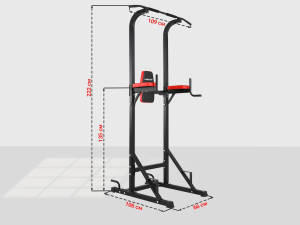 Турник/пресс/брусья Unix Fit Power Tower 120