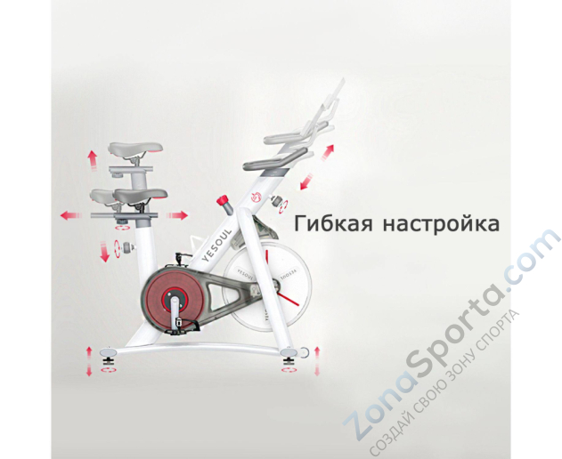 Велотренажер Yesoul BV1-W Plus Велотренажер Yesoul BV1-W Plus