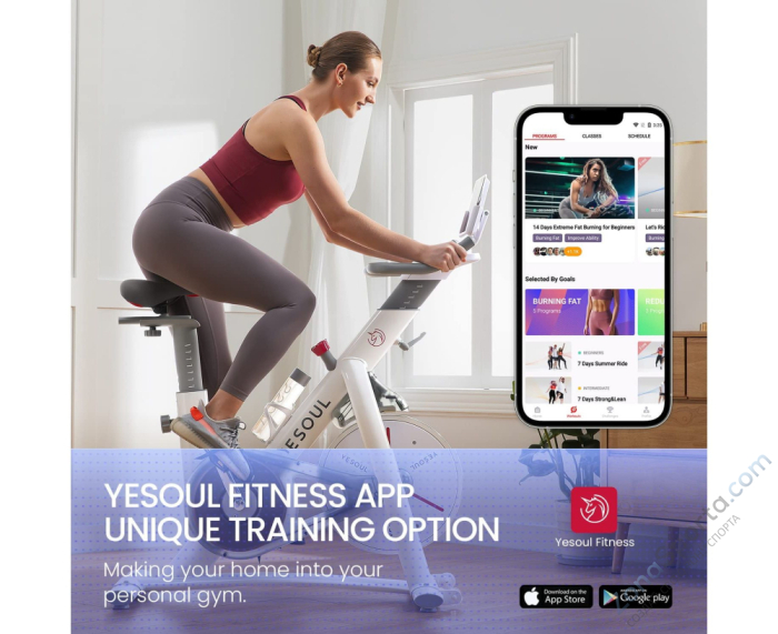 Велотренажер Yesoul Smart M1 White Велотренажер Yesoul Smart M1 White