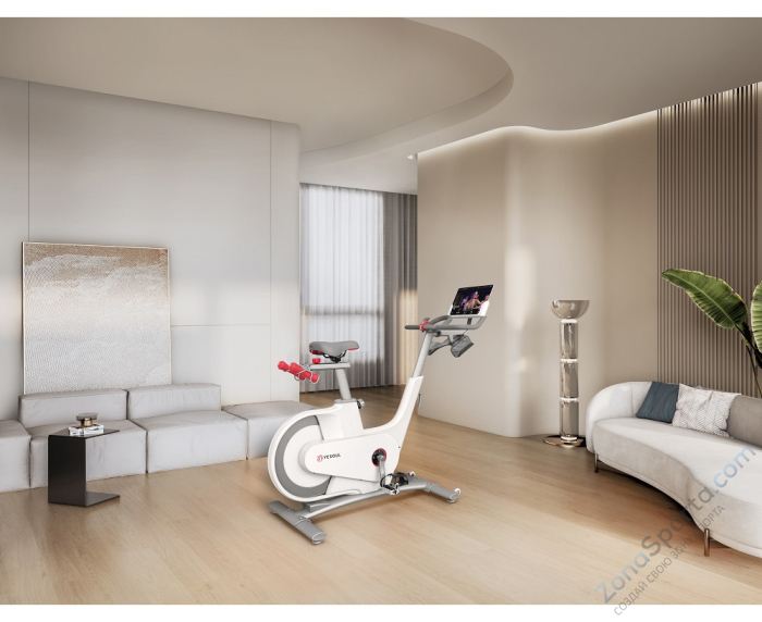 Велотренажер Yesoul Smart Spinning bike V1 белый Велотренажер Yesoul Smart Spinning bike V1 белый