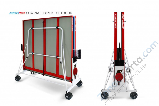 Всепогодный теннисный стол Start Line Compact Expert Outdoor 4 blue Всепогодный теннисный стол Start Line Compact Expert Outdoor 4 blue
