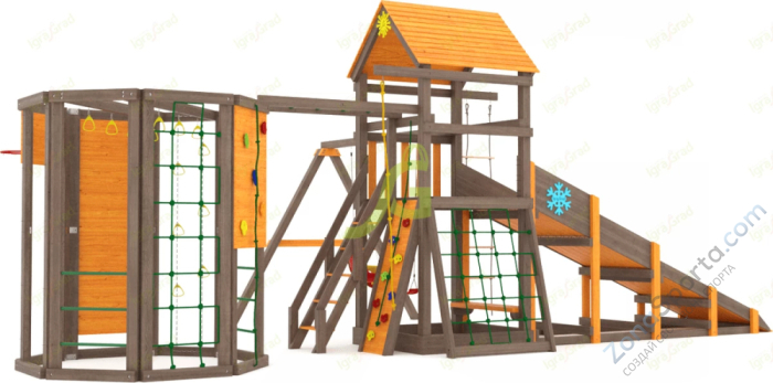 Всесезонная площадка IgraGrad С Gride с WorkOut SF1 Всесезонная площадка IgraGrad С Gride с WorkOut SF1