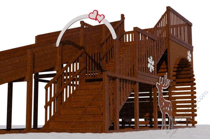 Зимняя горка Эверест Зимняя горка Эверест