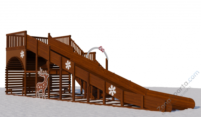 Зимняя горка Эверест Зимняя горка Эверест