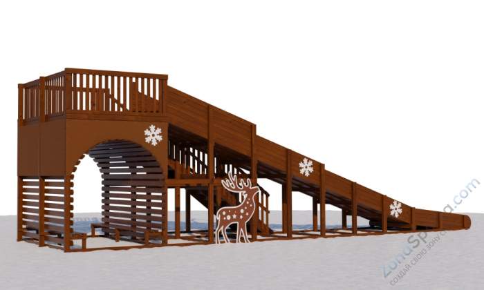 Зимняя горка Эверест Зимняя горка Эверест