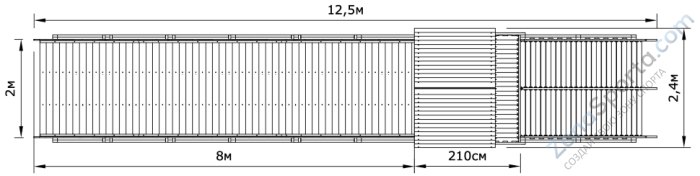 Зимняя горка Метелица Зимняя горка Метелица