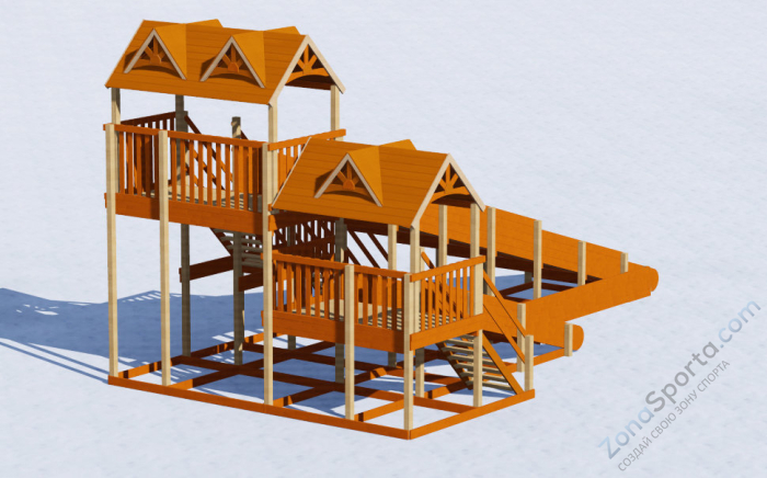 Зимняя горка Норд Премиум Зимняя горка Норд Премиум