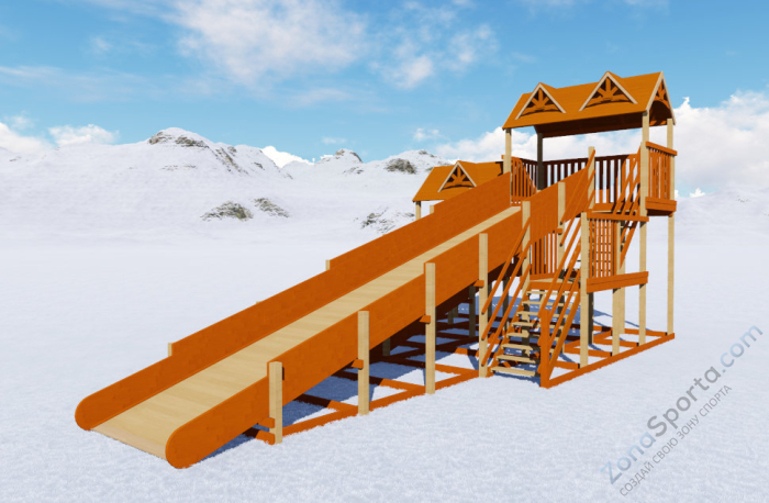 Зимняя горка Норд Премиум Зимняя горка Норд Премиум