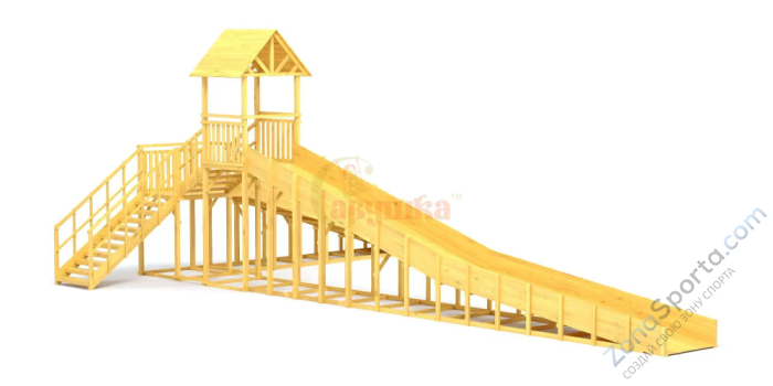 Зимняя горка Савушка Зима Wood 10 Зимняя горка Савушка Зима Wood 10