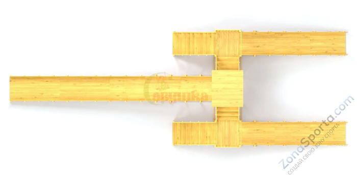 Зимняя горка Савушка Зима Wood 11 Зимняя горка Савушка Зима Wood 11