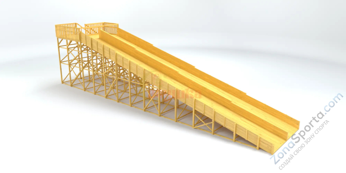 Зимняя горка Савушка Зима Wood-12 Зимняя горка Савушка Зима Wood-12