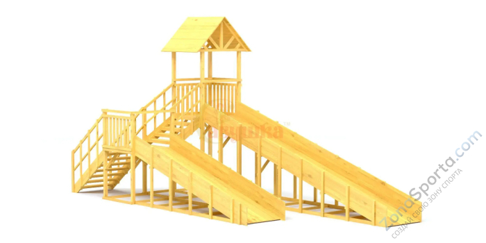 Зимняя горка Савушка Зима Wood 7/2 Зимняя горка Савушка Зима Wood 7/2