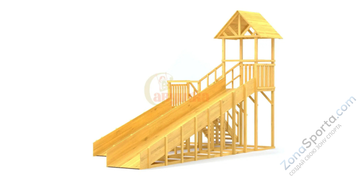 Зимняя горка Савушка Зима Wood 7/2 Зимняя горка Савушка Зима Wood 7/2