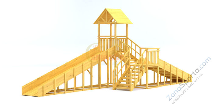 Зимняя горка Савушка Зима Wood 7/3 Зимняя горка Савушка Зима Wood 7/3