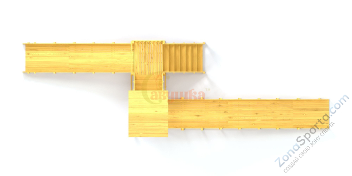 Зимняя горка Савушка Зима Wood 7/3 Зимняя горка Савушка Зима Wood 7/3